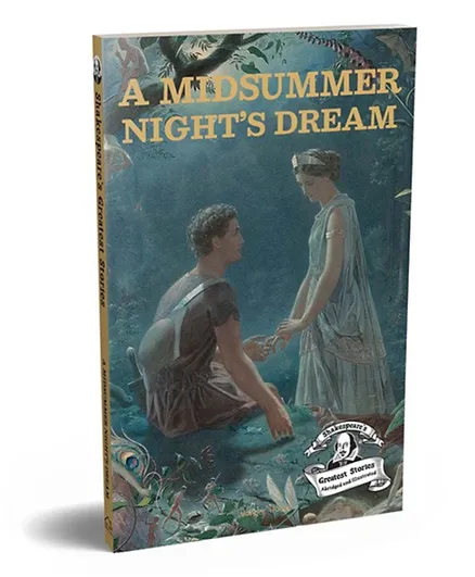 وندر هاوس بوكس حلم ليلة في منتصف الصيف - قصص شكسبير العظيمة مختصرة ومصورة مع أسئلة مراجعة - بالإنجليزية