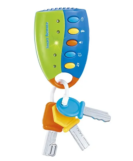 Kaichi Baby Educational Toy with Music Smart Remote Key - Blue