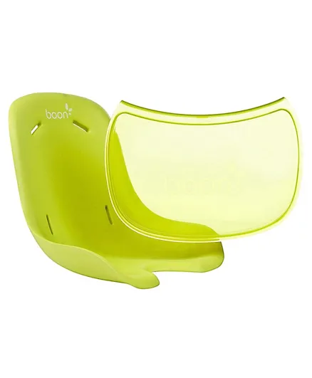 Boon Flair Chair Seat Pad Plus Tray Liner - Green