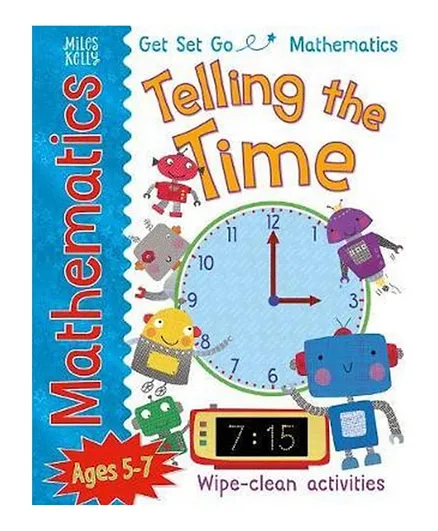 Telling the Time Activity Book - English