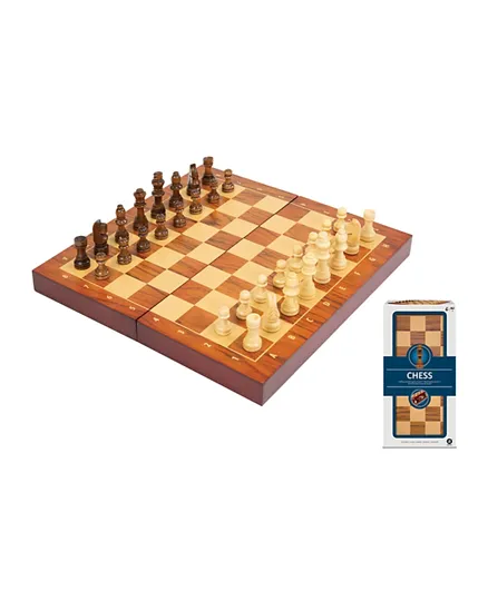 Ma Folding Wood Chess Set