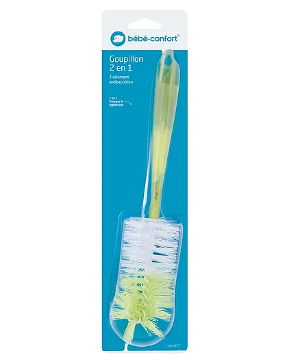 Bebeconfort 2 In 1 Bottle Brush - Green