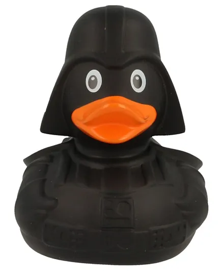 Lilalu Black Star Duck Bath Toy - Black