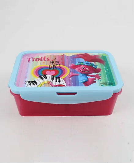 ترولز - صندوق غداء بلاستيك