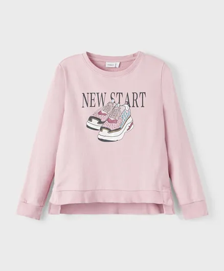 Name It New Start Sweatshirt - Pink