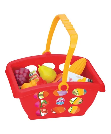 Dede Toys Candy & Ken Small Market Basket - 14 Pieces