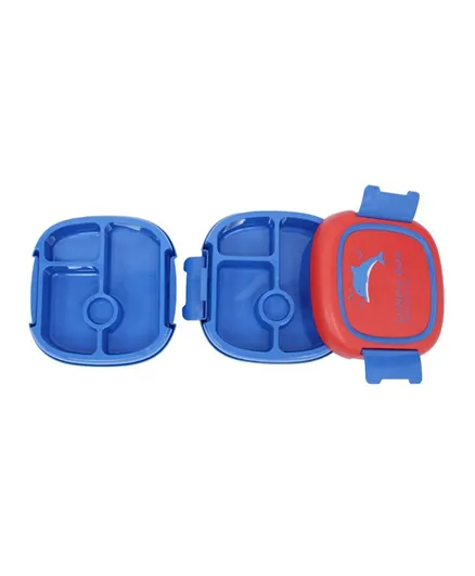 Little Angel Lunch Box Double Layer Picnic Lunch Box for Kids - Blue