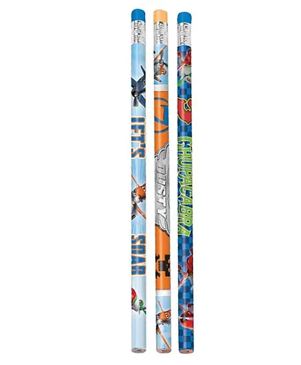 Party Centre Disney Planes Dusty and Friends Pencil Favors - Pack of 12