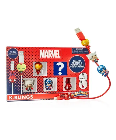 Kbling Marvel Cable Protectors - Pack of 5