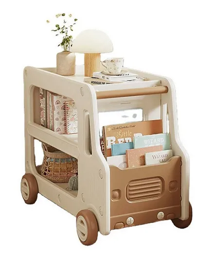 Lovely Baby Storage Truck Trolley - Brown