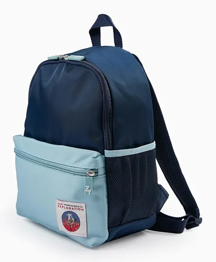 زيبي - حقائب ظهر للأولاد - أزرق داكن - 12 بوصة