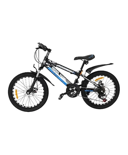 مايتز - دراجة أطفال رياضية جي إن جي - أسود وأزرق (50.8 سم)