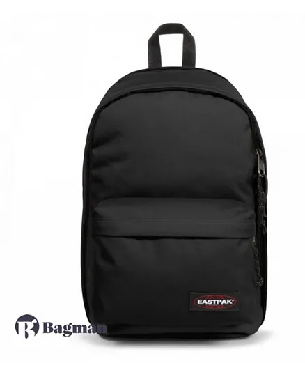حقيبة ظهر متوسطة الحجم باستباك مع حماية للكمبيوتر المحمول - أسود 15 بوصة