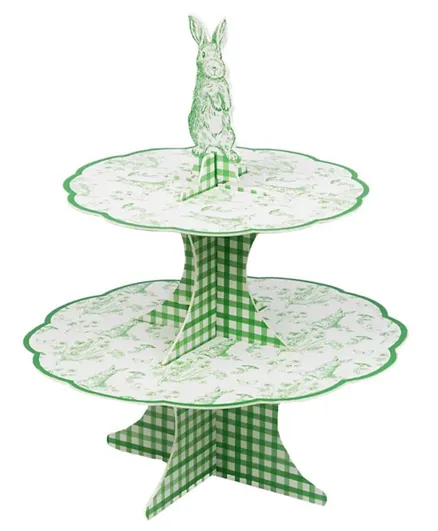 Talking Tables Easter Playful Pierre Double Sided 2 Tier Cake Stand