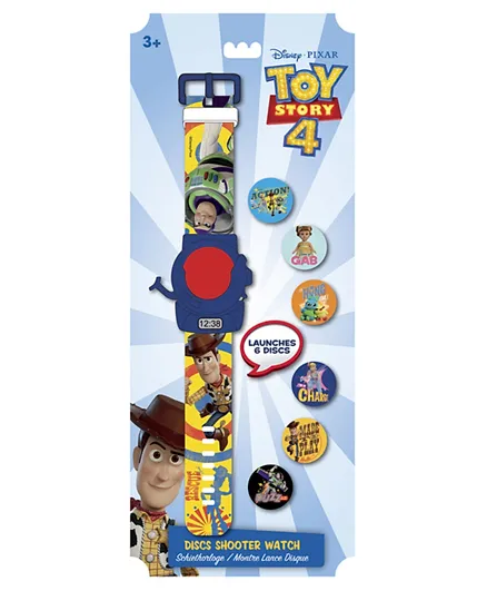 Disney Toy Story Discs Shooter Watch - Yellow