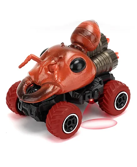 ليتل ستوري - سيارة النمل ذات 4 قنوات مع جهاز تحكم عن بعد - أحمر