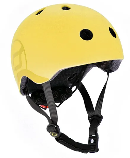Scoot and Ride Kid Helmet S - M - Lemon