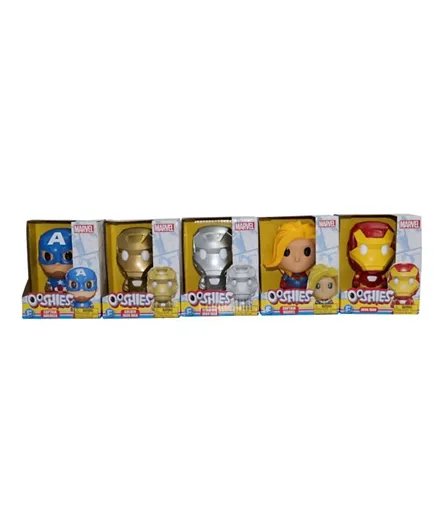 Ooshies Marvel Edition Figure Vinyl 4 inches - Assorted Pack of 1
