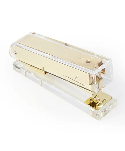 Prickly Pear Stick Together Stapler - Gold