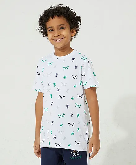 Beverly Hills Polo Club Fashion Tee - White
