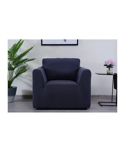 PAN Home Tristan 1 Seater Sofa Cover - Grey