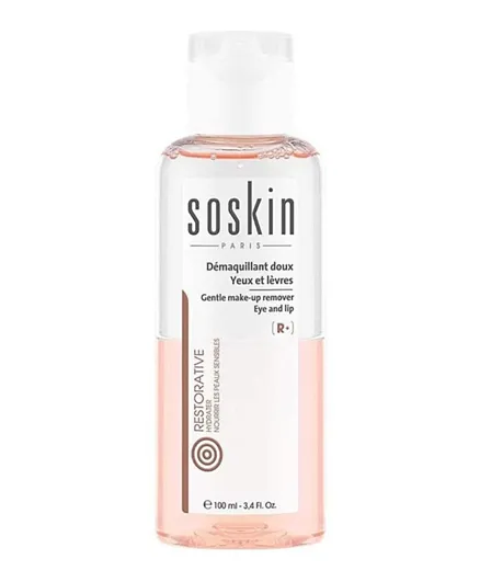 Soskin R+ Gentle Make-Up Remover Eye And Lip - 100ml