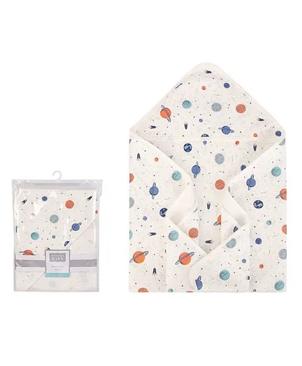Hudson Baby Quilted Blanket With Hooded Space
