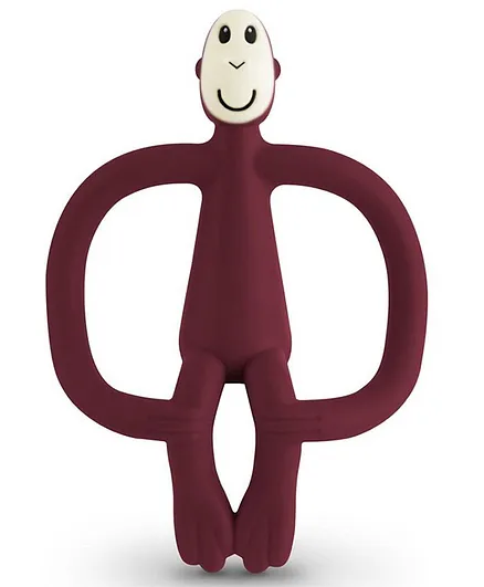 Matchstick Monkey Original Teething Toy - Claret