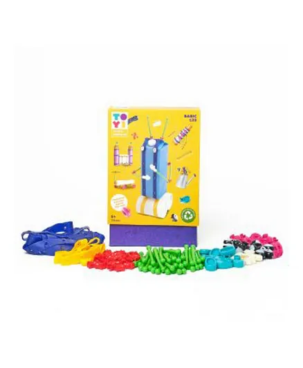 Toyi Basic Building Construction Set - 128 Pieces