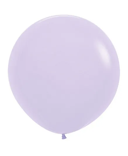 Sempertex Round Latex Balloons Pastel Matte Lillac - Pack of 2