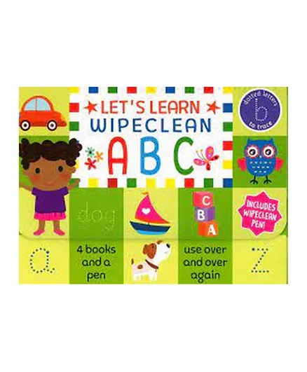 Wipe Clean Pack ABC - English