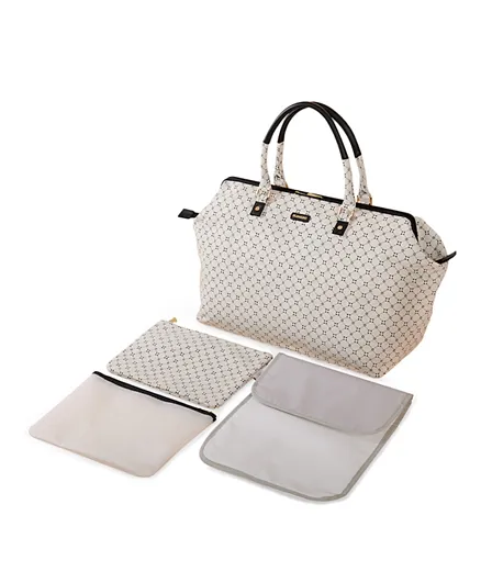 Sunveno Mommy Fashion Diaper Bag Set - White