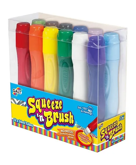 Galt Toys Squeeze 'n Brush Classic Colours - Pack of 12