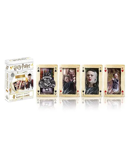 Waddingston Harry Potter Number 1 Classic Card Pack of 12 - Multicolour