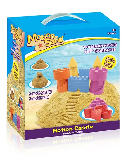 Motion Sand Castle Set - 2000g