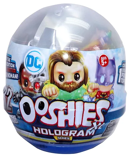 Ooshies DC Hologram Capsule Xl Series 1 Pack of 1 - Assorted Colors and Designs