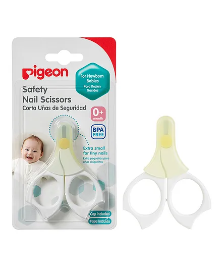 Pigeon Baby Nail Scissors - White