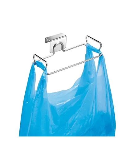 Interdesign Classico Over the Cabinet Bag Holder - Chrome