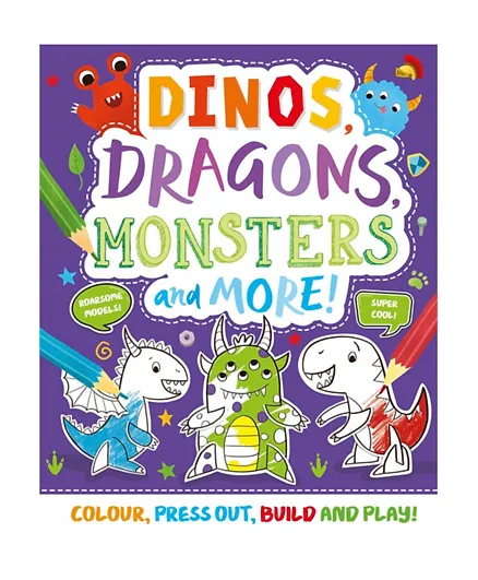 Dinos, Dragons, Monsters and More - 32 Pages