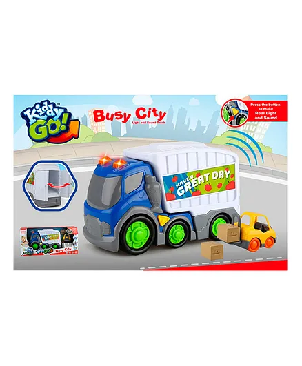 Free Wheel Cargo Truck With Lights & Sound