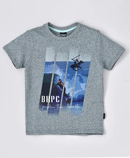 Beverly Hills Polo Club Push The Limits Tee - Grey