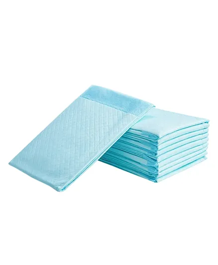 Star Babies Blue Disposable Changing Mat Pack of 15 - Buy one Get one Free