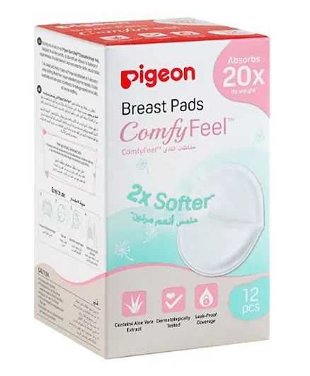 Pigeon Comfyfeel Breast Pad  - 12 Pieces