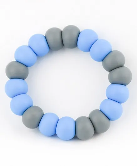 Desert Chomps Solo Classic Silicone Teether - Sky Blue