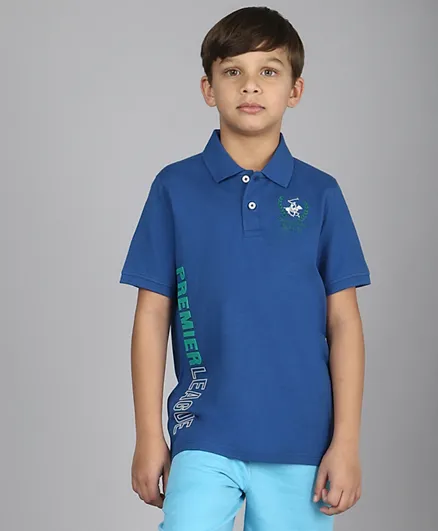 Beverly Hills Polo Club Premier League T-Shirt - Blue