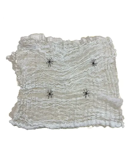 روبيز إكسسوار شبكة عنكبوت الهالوين - أسود