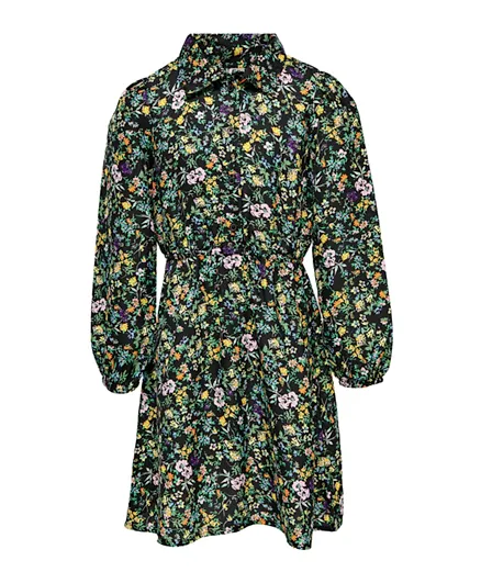 فستان بطبعة زهور من أونلي كيدز - متعدد الألوان