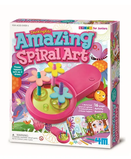 4M Thinkingkits Amazing Spiral Art Kit