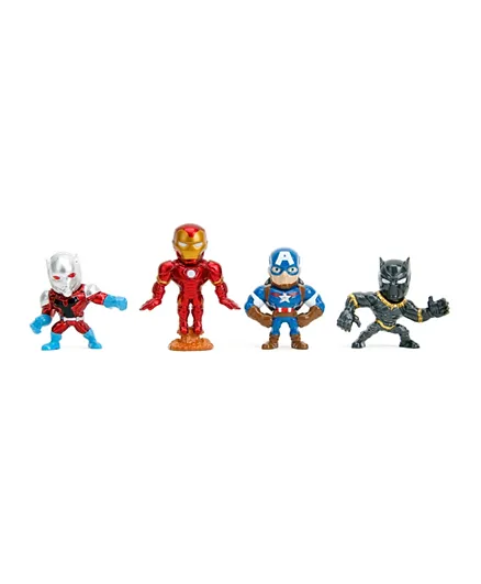 Jada Avengers Figures Pack Of 4 - 6 cm Each