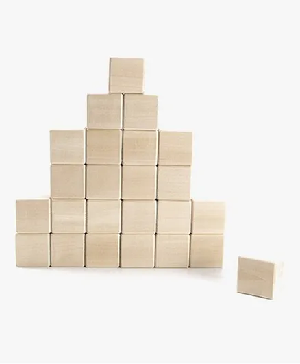 Sabo Concept Wooden Blocks Set 24 Pieces - Natural